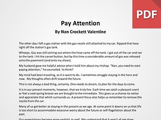 Article: Pay Attention