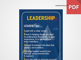 Discussion Card: Leadership