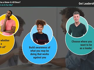 Got Leadership?™ Are You a Know-It-All Boss?
