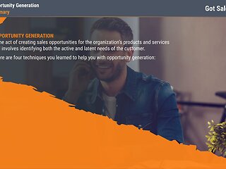 Got Sales?™ Opportunity Generation