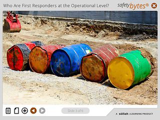 SafetyBytes® - Responding to Corrosive Spills (Operational Level)