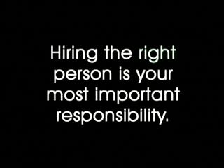 SMART-START™ Interviewing: Hire the Right Person