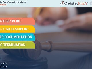 TrainingBriefs® Avoiding Discipline
