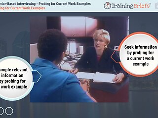 TrainingBriefs® Behavior-Based Interviewing – Probing for Current Work Examples
