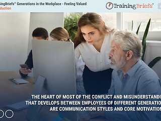 TrainingBriefs® Generations in the Workplace - Feeling Valued