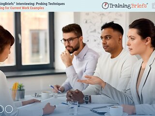 TrainingBriefs® Interviewing: Probing Techniques