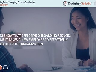 TrainingBriefs® Keeping Diverse Candidates