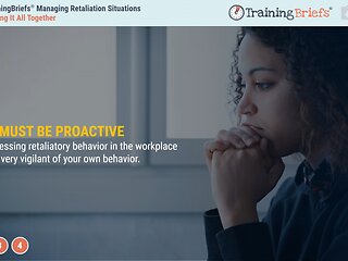 TrainingBriefs® Managing Retaliation Situations
