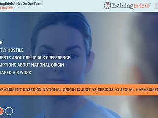 TrainingBriefs® Not On Our Team!