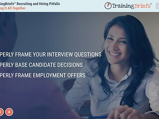 TrainingBriefs® Recruiting and Hiring (Legally)