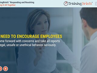 TrainingBriefs® Responding and Resolving