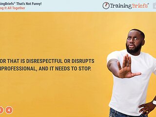 TrainingBriefs® That’s Not Funny!