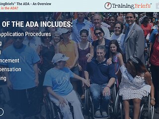 TrainingBriefs® The ADA – An Overview