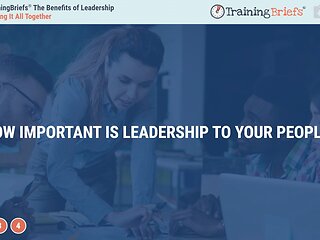 TrainingBriefs® The Benefits of Leadership