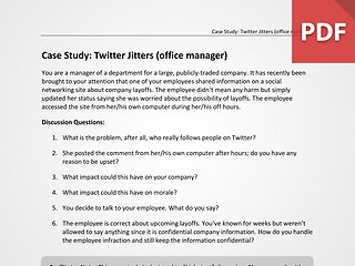 Twitter Jitters