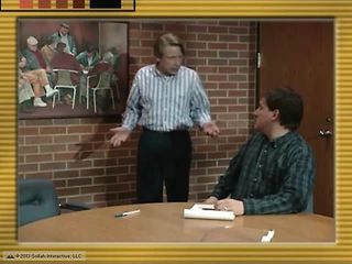 Using a Corrective Discussion (Aggressive Employee)