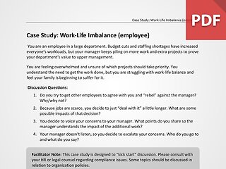 Work-Life Imbalance