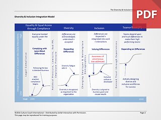Diversity & Inclusion Integration Model