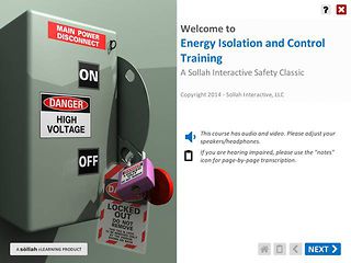 Energy Isolation & Control™ (Lock Out/Tag Out)