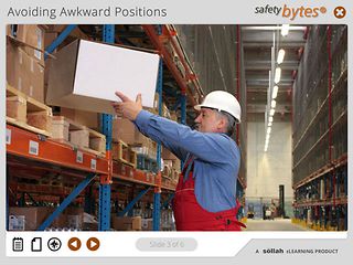SafetyBytes® - Reaching and Back Injury