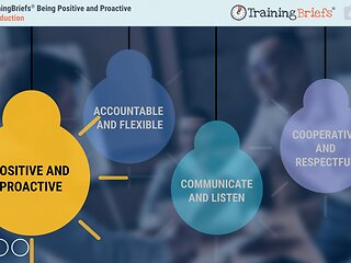 TrainingBriefs® Being Positive and Proactive