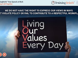 TrainingBriefs® Free Speech at Work