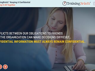 TrainingBriefs® Keeping It Confidential