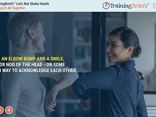 TrainingBriefs® Let’s Not Shake Hands