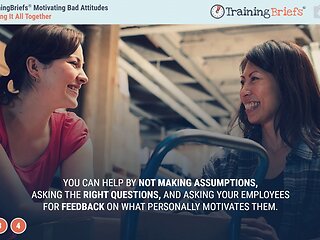 TrainingBriefs® Motivating Bad Attitudes