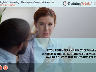 TrainingBriefs® Planning for a Successful Discussion