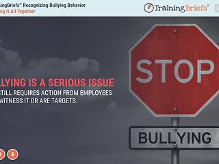TrainingBriefs® Recognizing Bullying Behavior