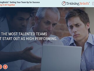 TrainingBriefs® Setting Your Team Up for Success