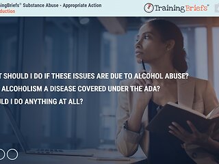 TrainingBriefs® Substance Abuse - Appropriate Action