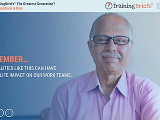 TrainingBriefs® The Greatest Generation?