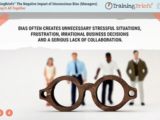 TrainingBriefs® The Negative Impact of Unconscious Bias (Managers)