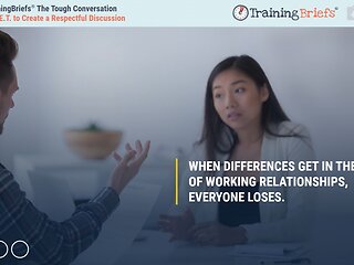 TrainingBriefs® The Tough Conversation