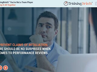 TrainingBriefs® You’re Not a Team Player