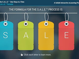 Win the S.A.L.E.™ One Step at a Time